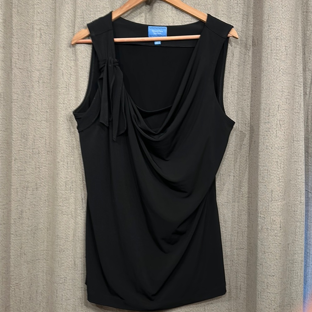 SimplyVera women’s cowl neck tank top, XL